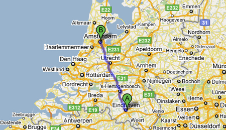 Eindhoven - Amsterdam